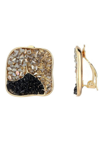 Boucles d'oreilles clip Niusha