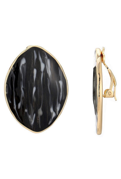 Boucle d'oreille clip Noella