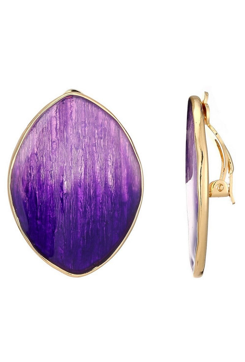 Boucle d'oreille clip Noella