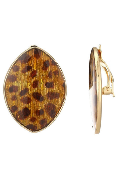 Boucle d'oreille clip Noella