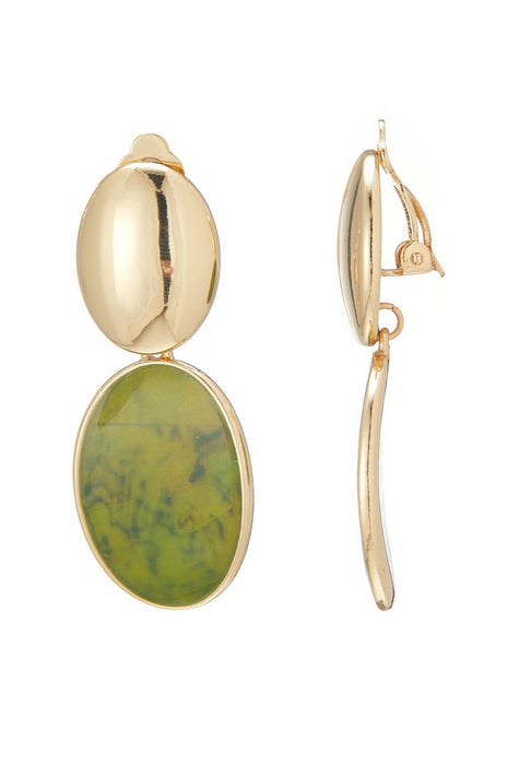 Boucle d'oreille clip Noelle