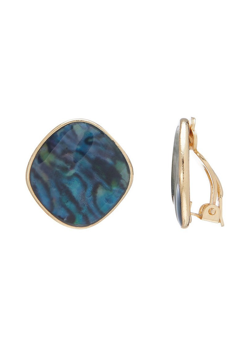 Boucle d'oreille clip Nola