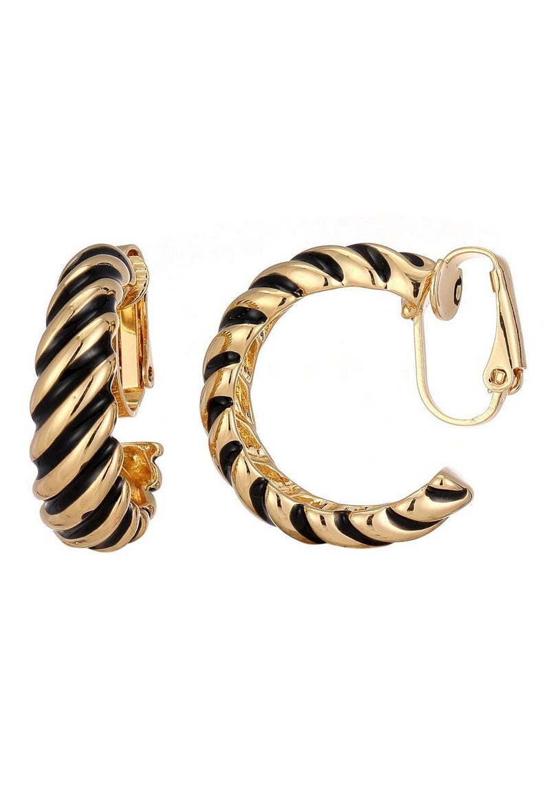 Boucle d'oreille clip Nomusa