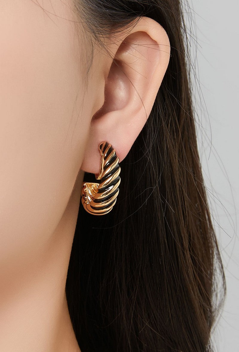 Boucle d'oreille clip Nomusa