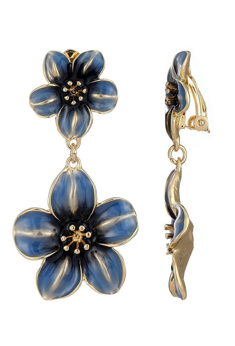 Boucle d'oreille clip Nona
