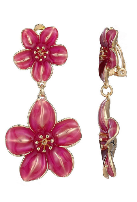 Boucle d'oreille clip Nona