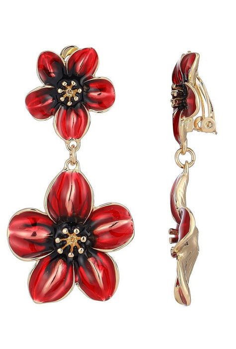 Boucle d'oreille clip Nona