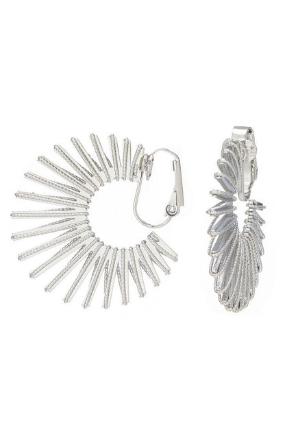Boucle d'oreille clip Noria