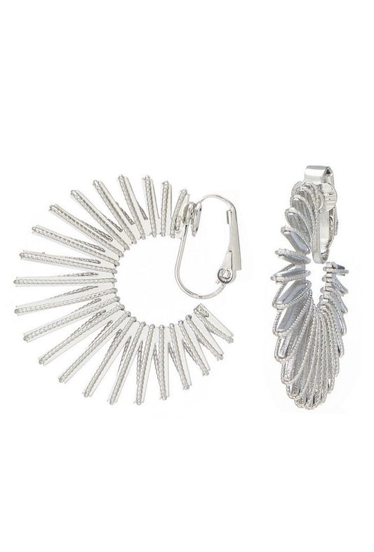 Boucle d'oreille clip Noria