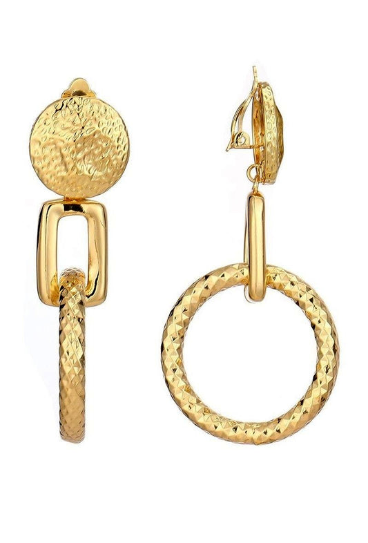 Boucle d'oreille clip Nourane