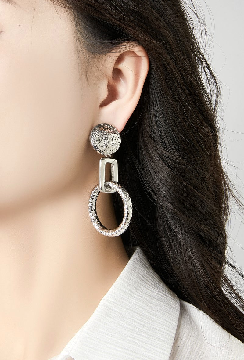 Boucle d'oreille clip Nourane