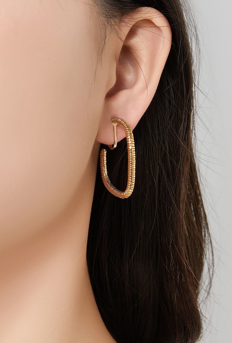 Boucle d'oreille clip Nouria