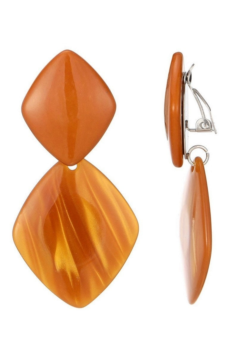 Boucle d'oreille clip Nousha