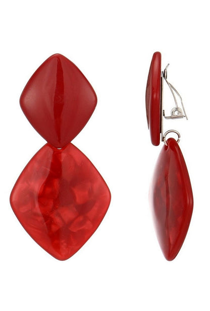 Boucle d'oreille clip Nousha