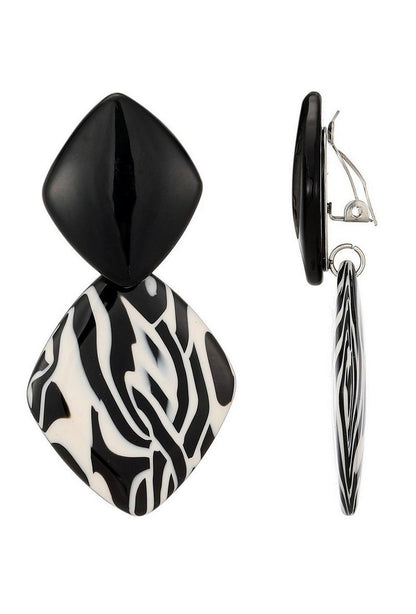 Boucle d'oreille clip Nousha