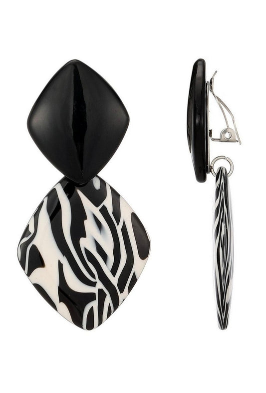 Boucle d'oreille clip Nousha