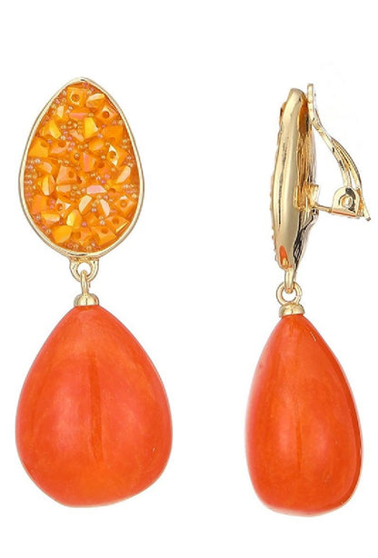 Boucles d'oreilles clip Nova