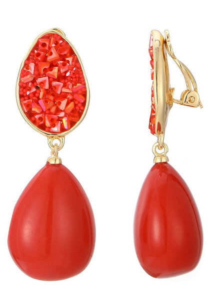 Boucles d'oreilles clip Nova