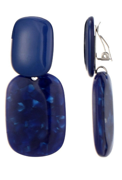 Boucles d'oreilles clip Ntombi en acier inoxydable