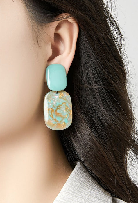 Boucles d'oreilles clip Ntombi en acier inoxydable