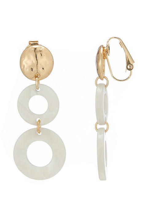 Boucles d'oreilles clip Nuan