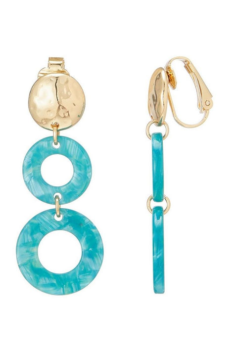 Boucles d'oreilles clip Nuan