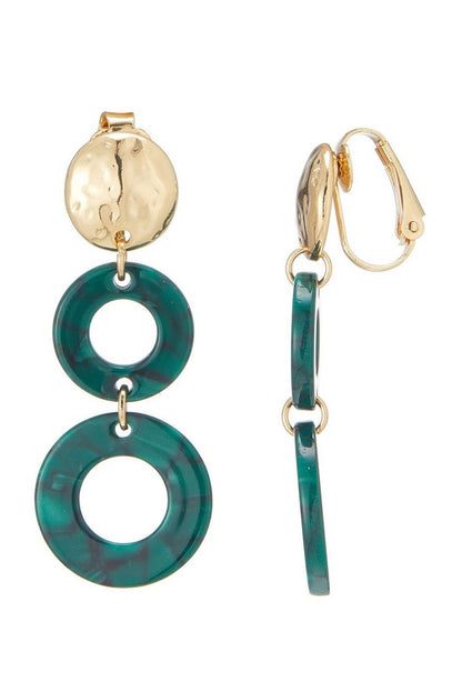 Boucles d'oreilles clip Nuan