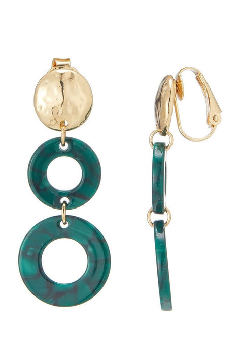 Boucles d'oreilles clip Nuan