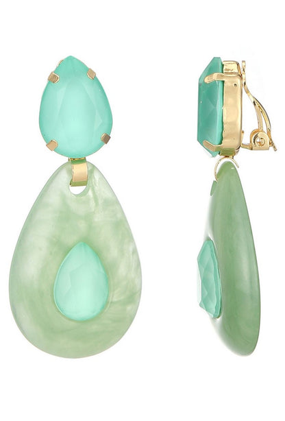 Boucles d'oreilles clip Nuani