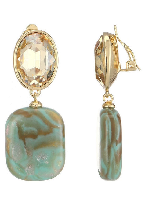 Boucles d'oreilles clip Nuo