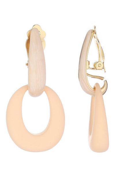 Boucle d'oreille clip Nuray