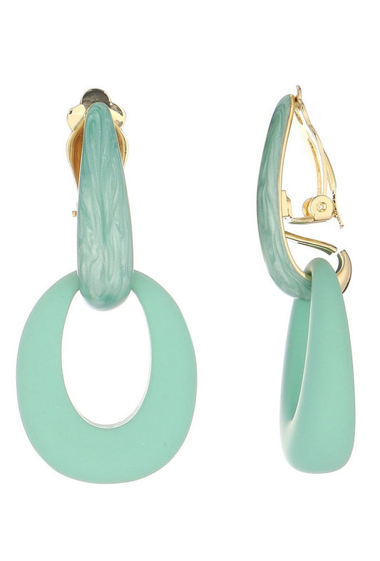Boucle d'oreille clip Nuray