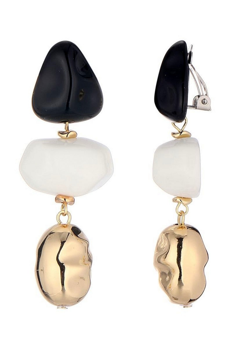 Boucles d'oreilles clip Nuru