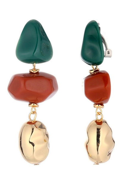 Boucles d'oreilles clip Nuru