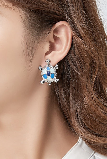 Boucle d'oreille clip Primerose