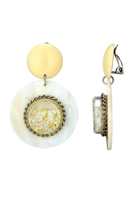 Boucles d'oreilles clip Saga