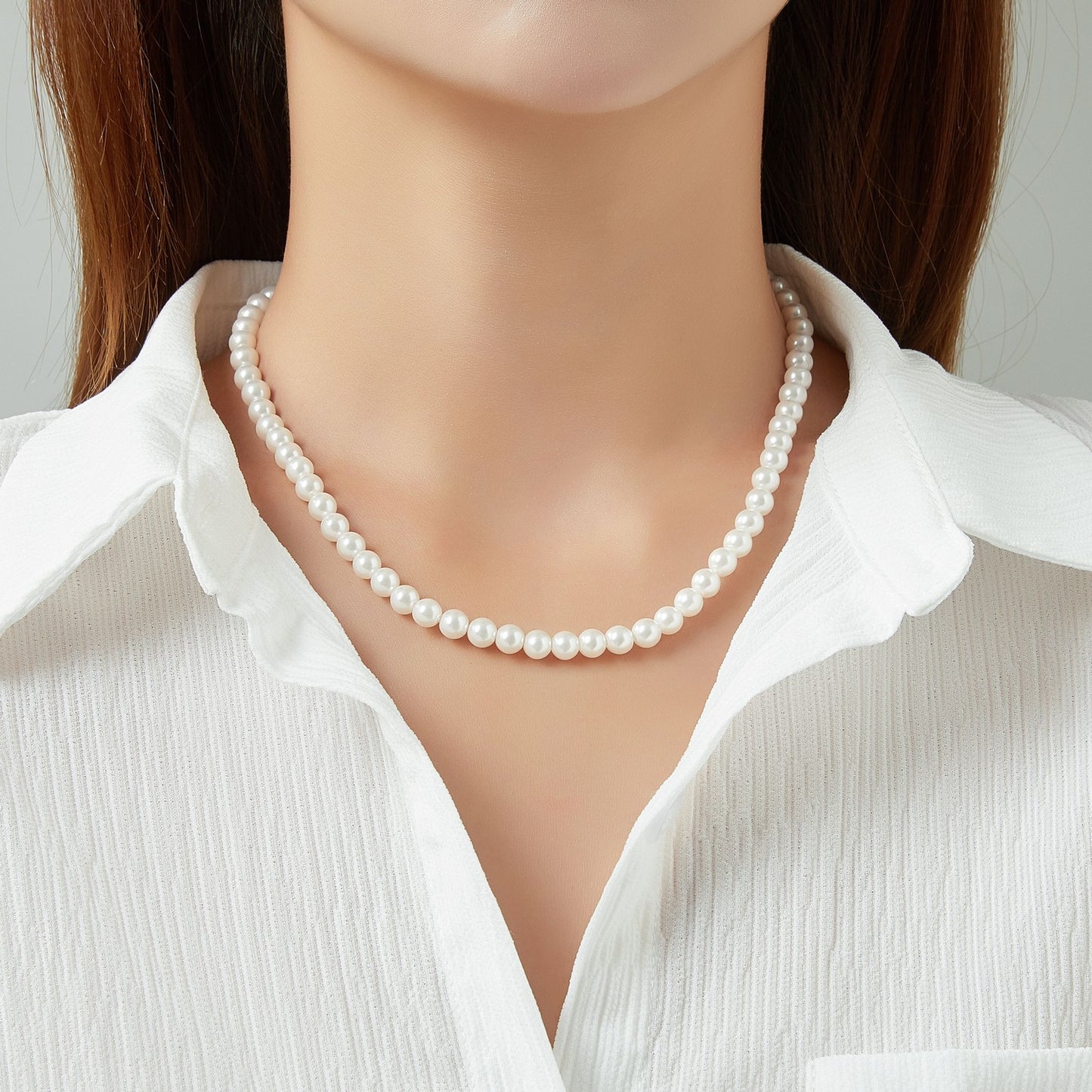 Collier Saroue en acier inoxydable (0.6 cm)