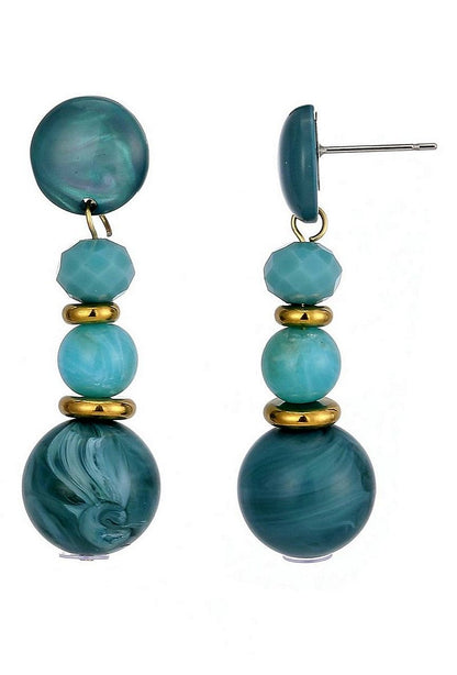 Boucle d'oreille tige Taide en acier inoxydable