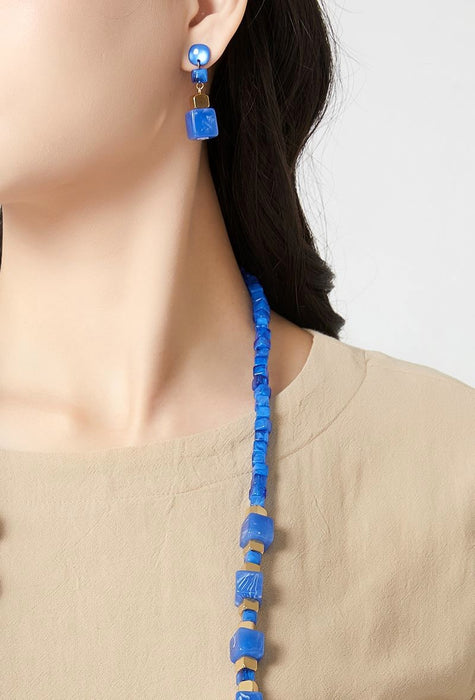 Boucle d'oreille tige Talin en acier inoxydable