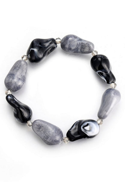 Bracelet élastique Tapiwa en acier inoxydable