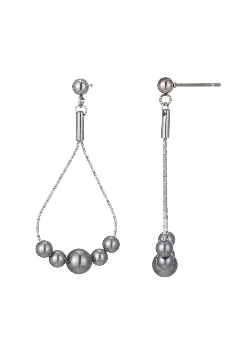 Boucle d'oreille tige Taria en acier inoxydable