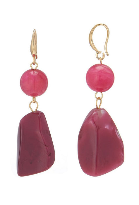 Boucle d'oreille crochet Terttu en acier inoxydable