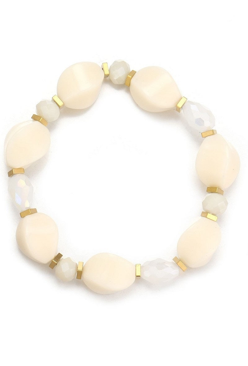 Bracelet élastique Thema en acier inoxydable