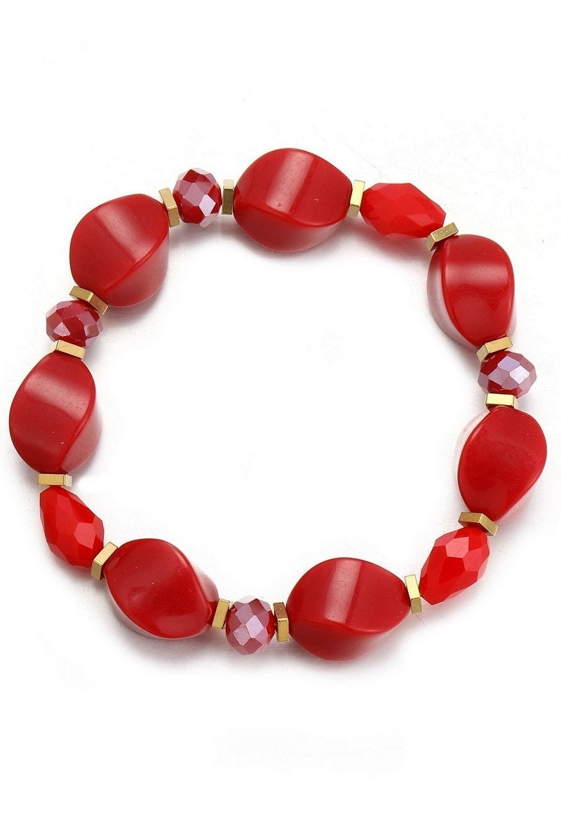 Bracelet élastique Thema en acier inoxydable