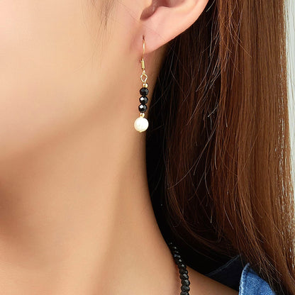 Boucle d'oreille crochet Udve en acier inoxydable
