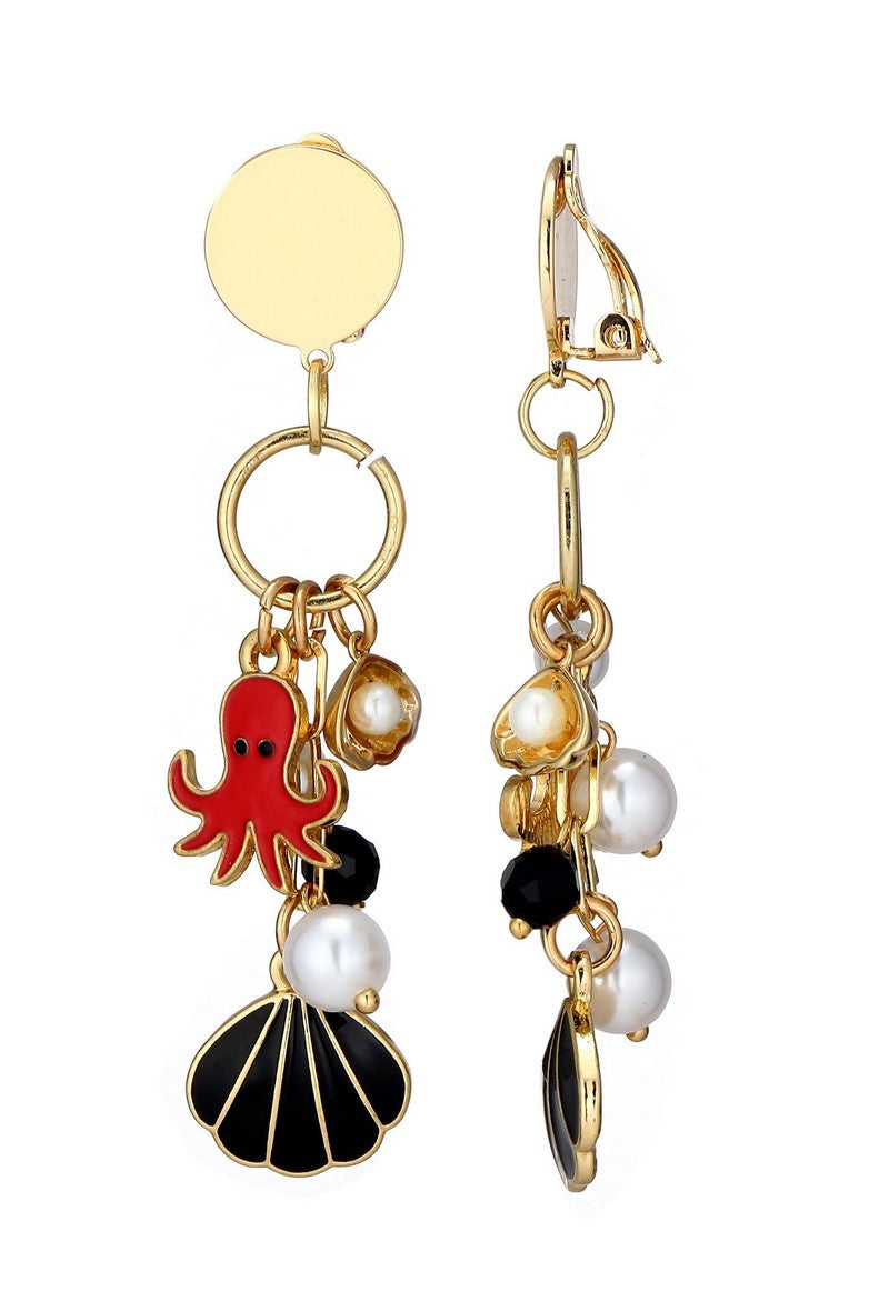 Boucle d'oreille clip Ullabetha