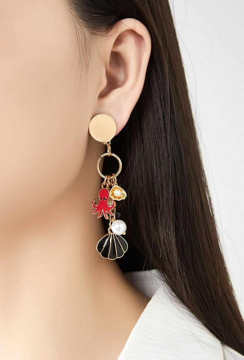 Boucle d'oreille clip Ullabetha