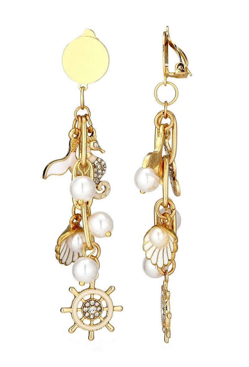 Boucle d'oreille clip Ullabritta
