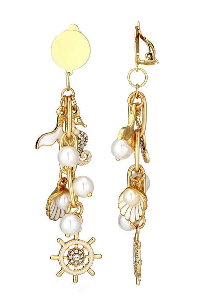 Boucle d'oreille clip Ullabritta