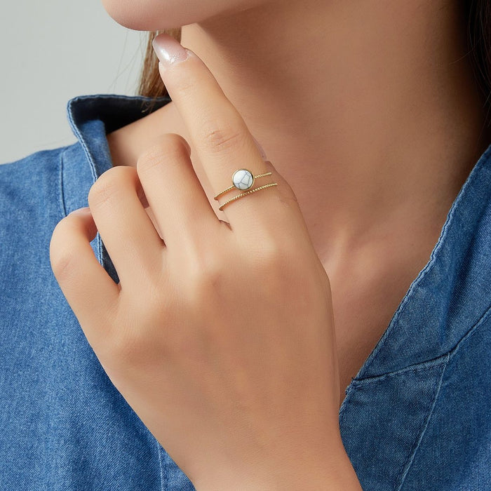 Bague Acier réglable Umia